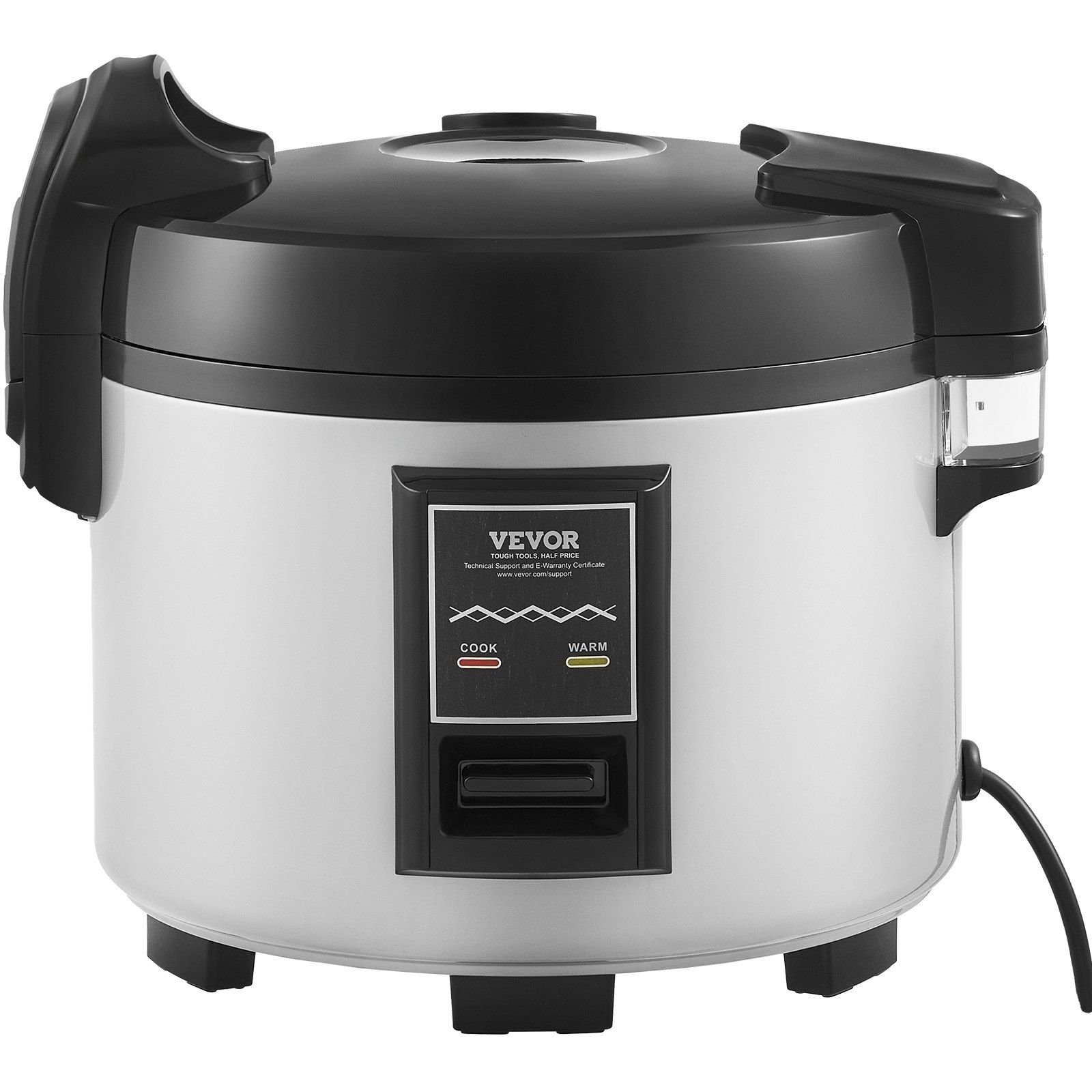 VEVOR Commercial Rice Cooker 60-Cup Non-Stick Pot 13L 12H Keep Warm ...