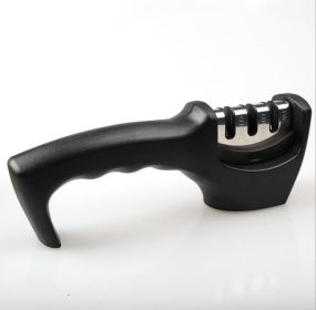 High Quality Professional Knife Sharpener (Color: Black)